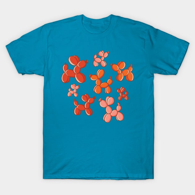 Balloon Animals T-Shirt by Carabara Designs